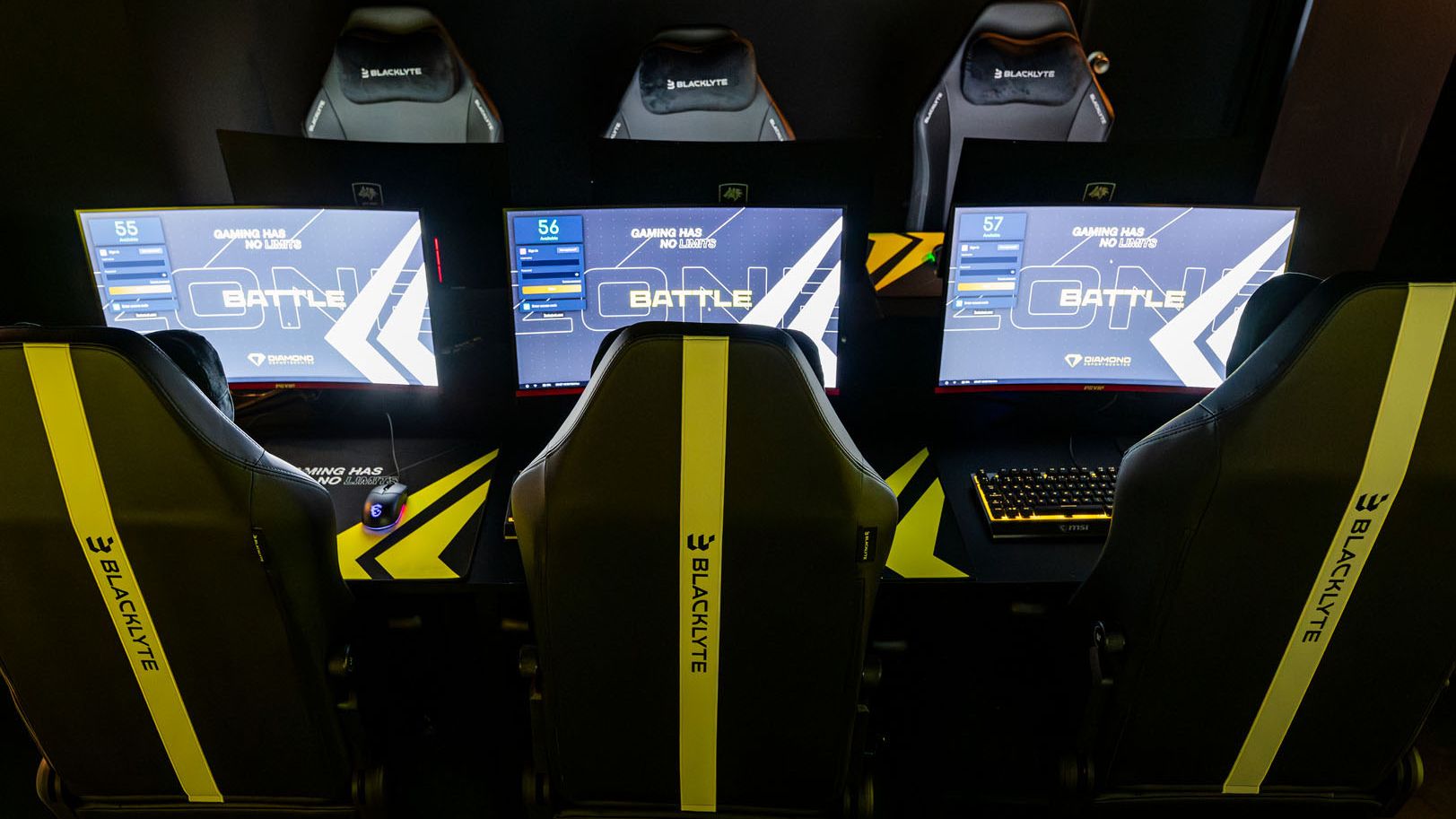 Battle Zone - Sillas Blacklyte