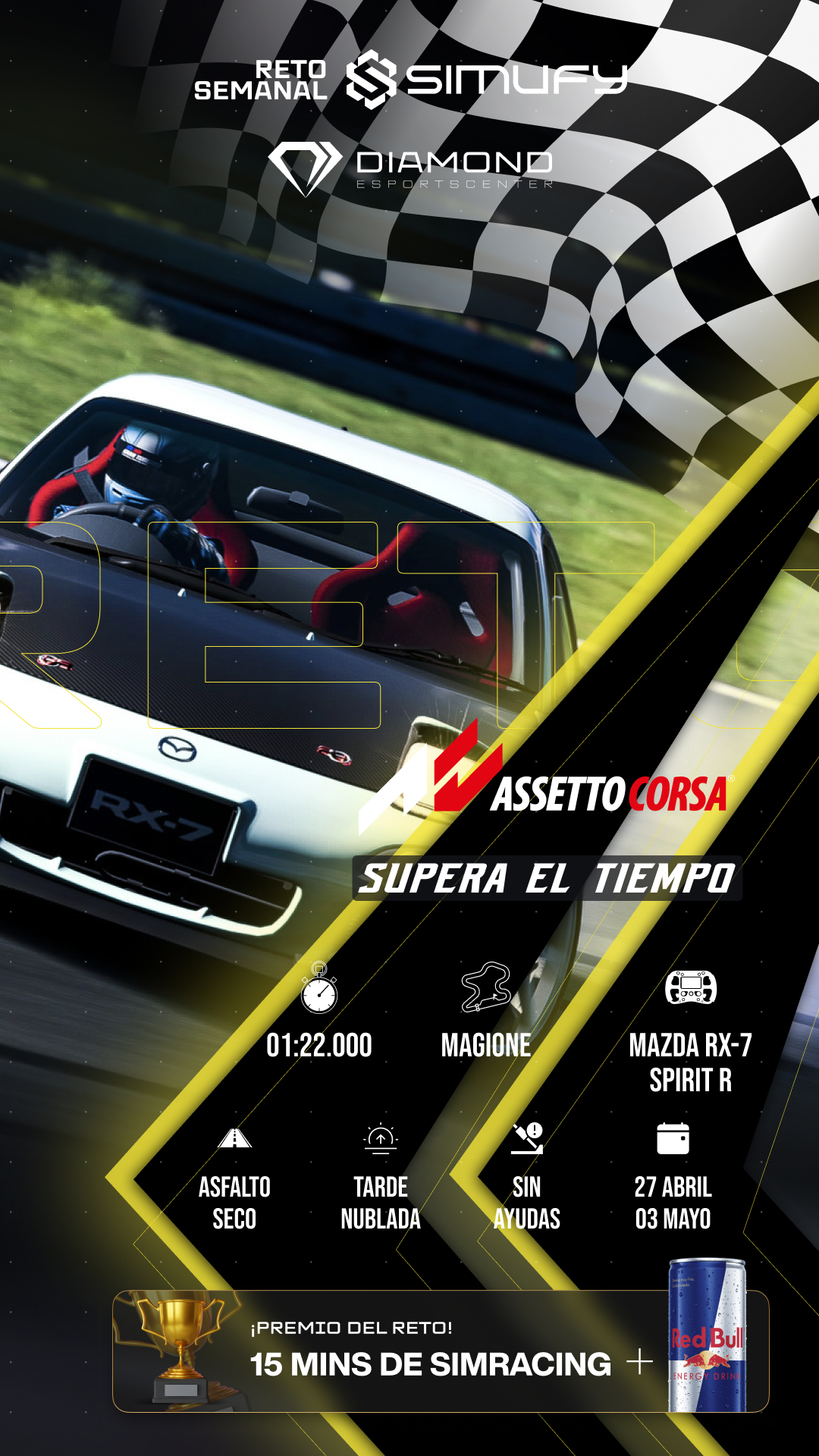 Reto Semanal Simracing - Diamond Esports Center